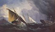 Haughton Forrest Shipwreck off a steep coast china oil painting artist